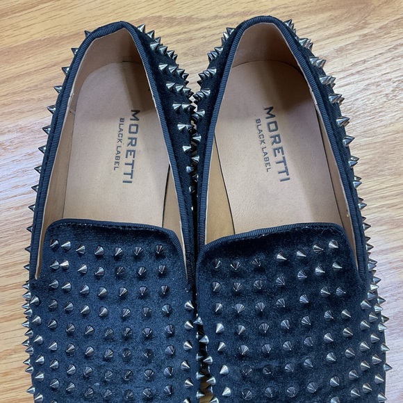 NasonMoretti Black Studded Loafers - Picture 3 of 6